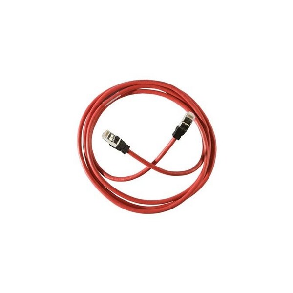Ortronics CBL ASSY MOD 24-4PR STRANDED, CAT6 T568A/B 3FT MC6 GT3 RED MCS603-02